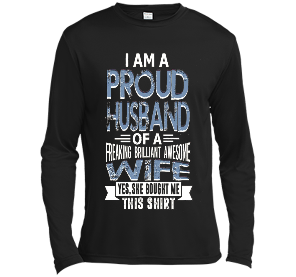 Proud husband of brilliant wife Father Day Best Gift Shirt