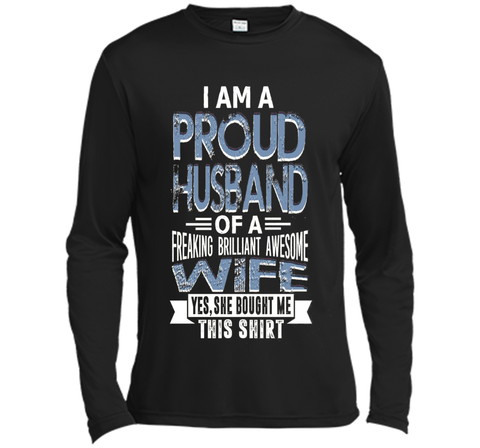 Proud husband of brilliant wife Father Day Best Gift Shirt