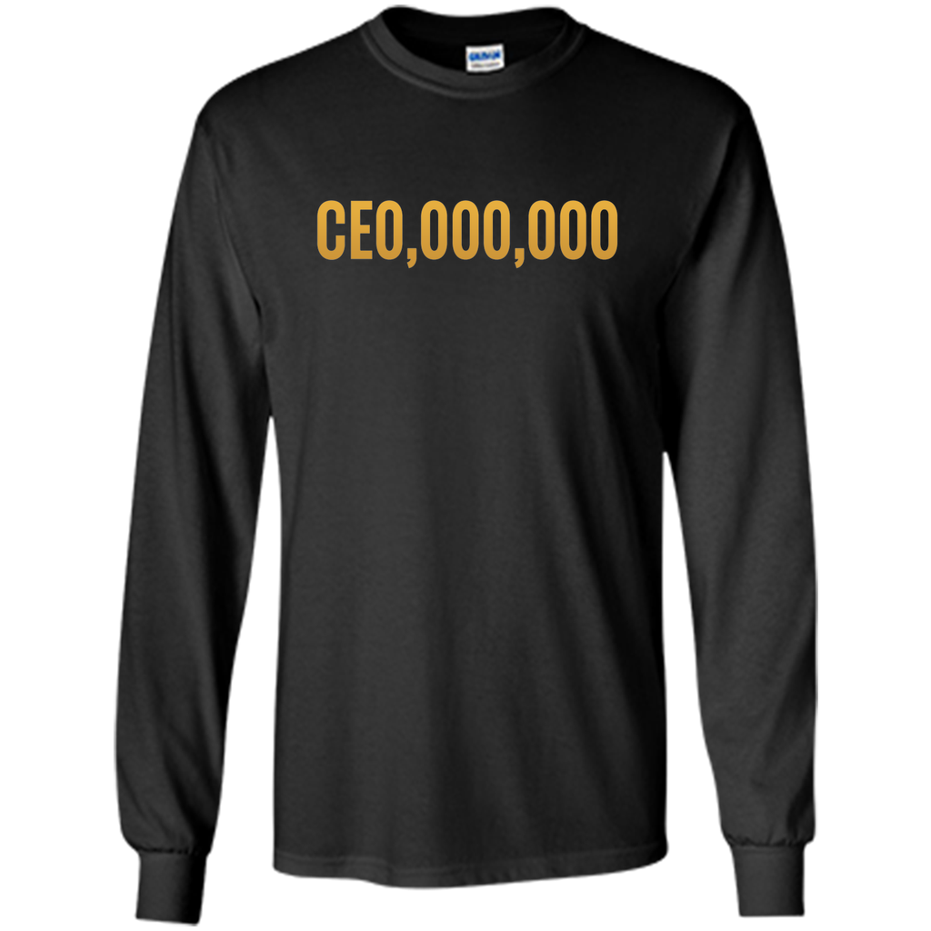 Entrepreneur  CEO,000,000 T-shirt Gold Funny Business TEE