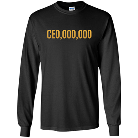 Entrepreneur  CEO,000,000 T-shirt Gold Funny Business TEE