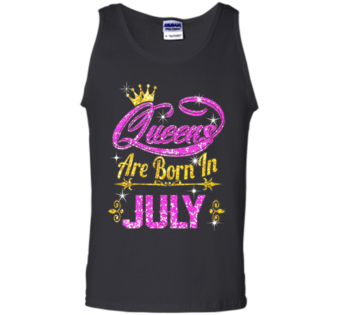 Queens Are Born In July Tshirt birthday gifts