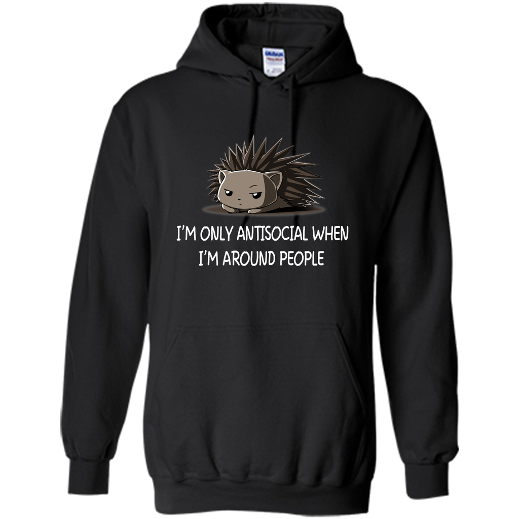 I'm only antisocial  when i'm around people-lovely porcupine-lovely animal