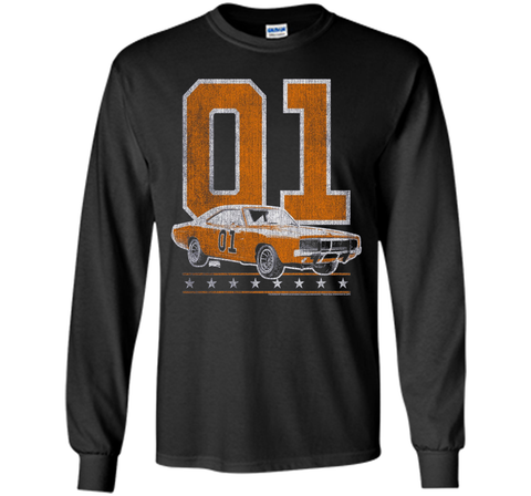 Dukes of Hazzard General Lee 2 Color Vintage on Orange