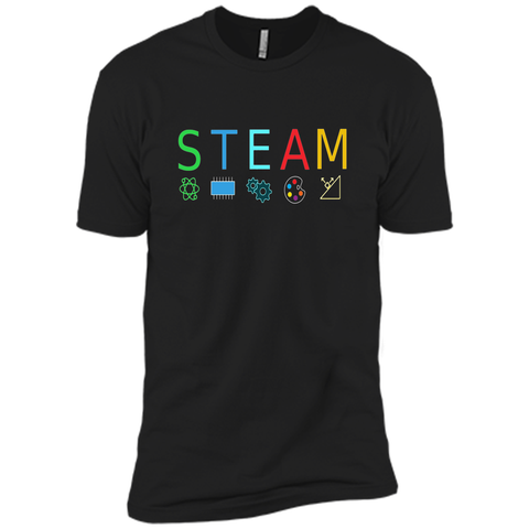 STEAM Symbols T- Shirt STEM Science Engineering ART Math Tee