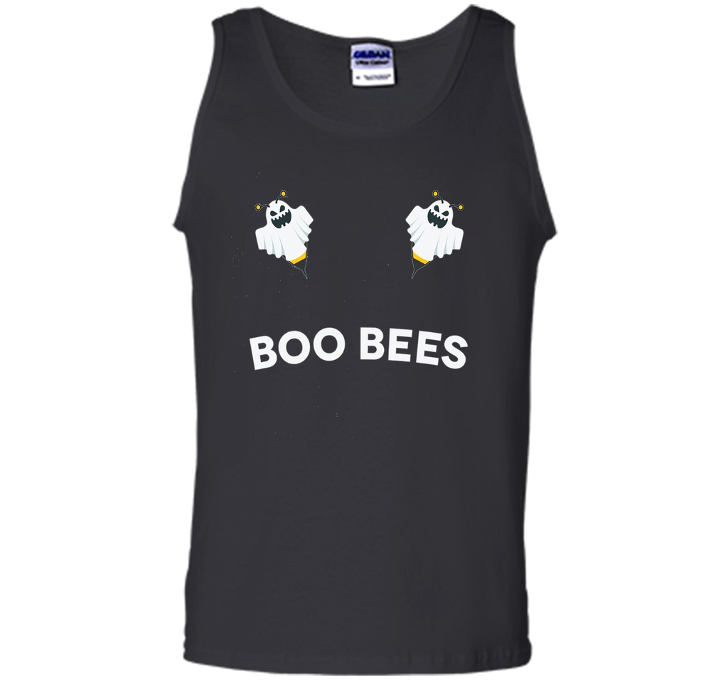 Boo Bees Scary Funny Ghost Bumble Bees Halloween Tank Top