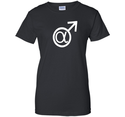 Alpha Male Symbols - Funny symbolic T-shirt for alpha males
