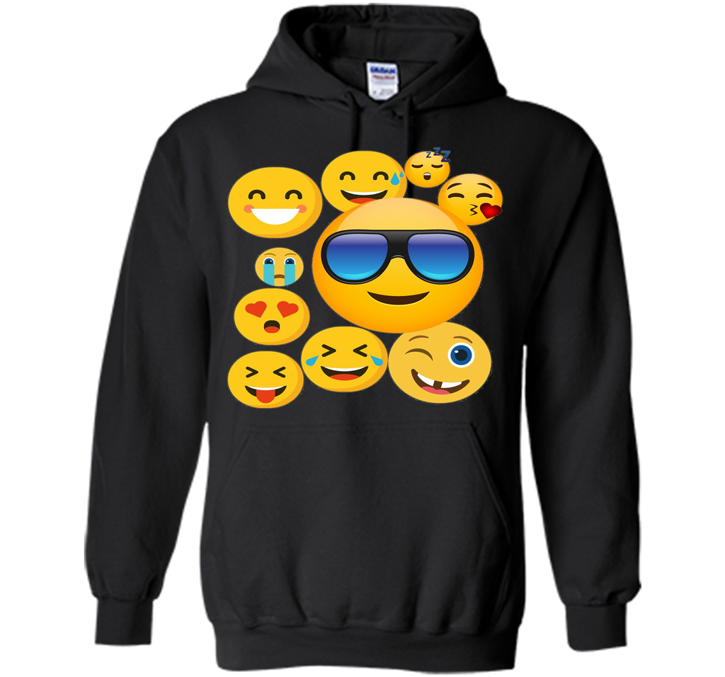 emoji wear -shirt Emoticon Cute smileys Face T-Shirt