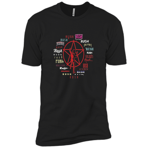 rush evolution of logo adult T-Shirt