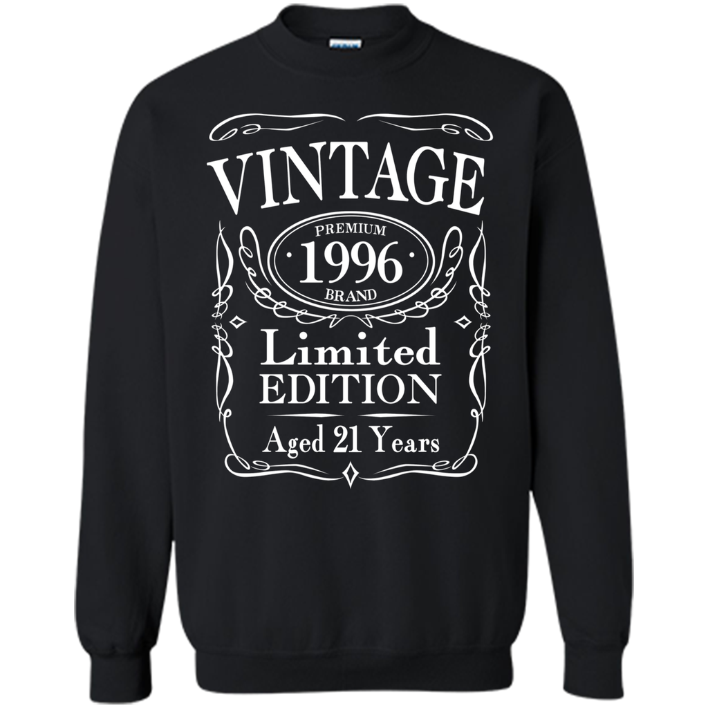 Vintage 1996 Limited Edition 21st Birthday Gift T-Shirt