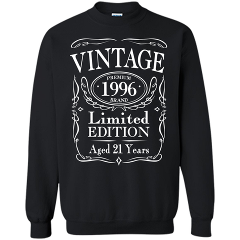 Vintage 1996 Limited Edition 21st Birthday Gift T-Shirt