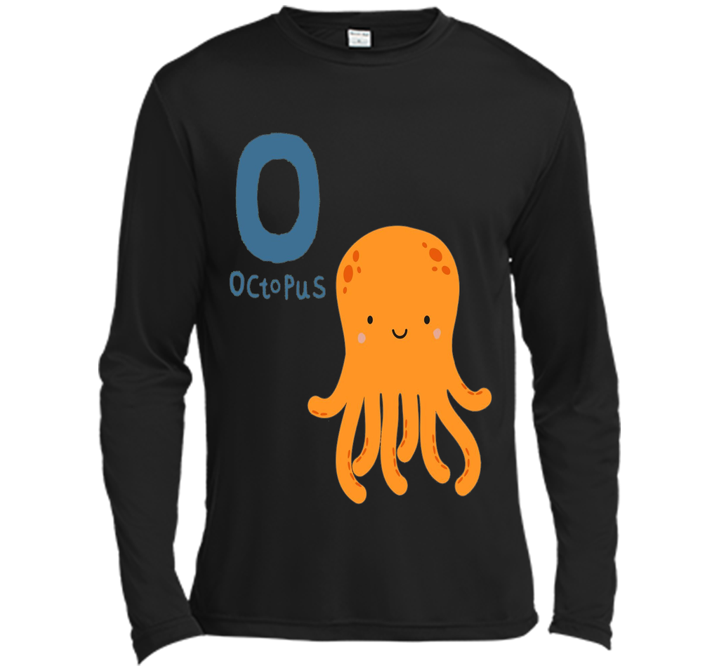 Alphabet Animals Octopus T-Shirt