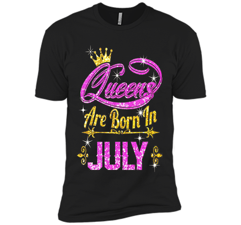 Queens Are Born In July Tshirt birthday gifts