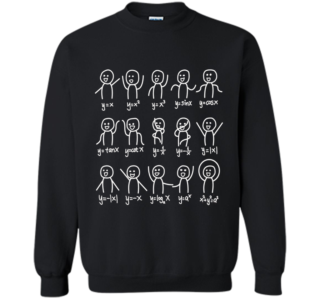 Algebra Dance Funny Graph Figures Math Equation T-shirt