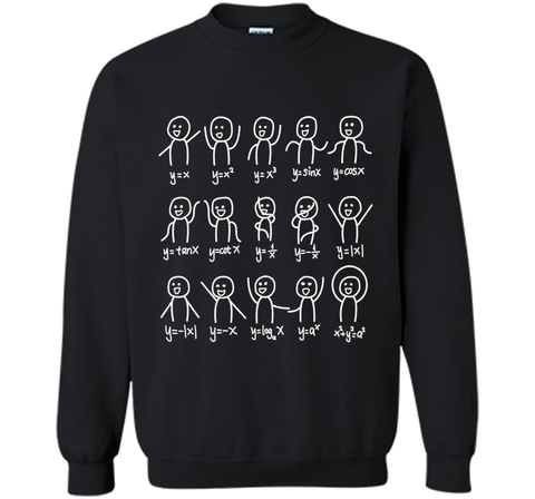 Algebra Dance Funny Graph Figures Math Equation T-shirt