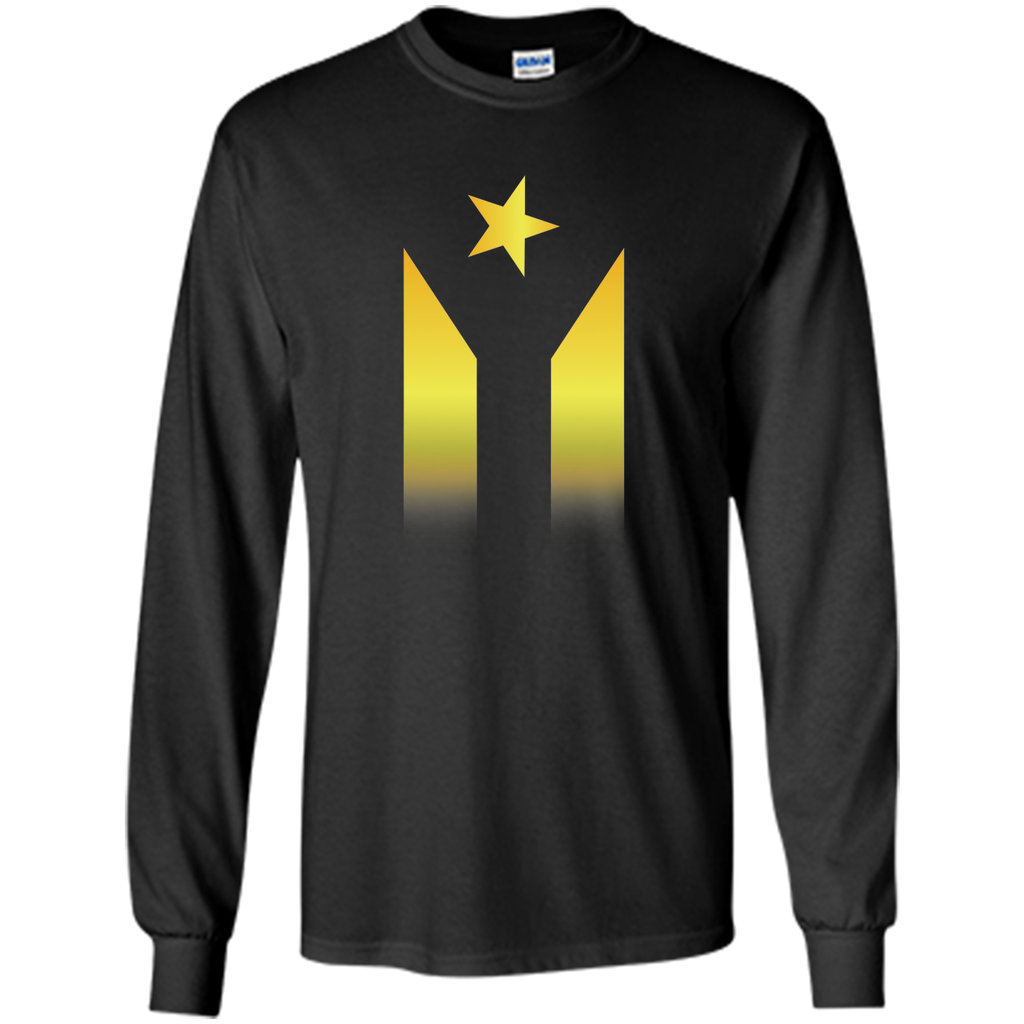 puerto rico teamrubio gold flag t-shirt