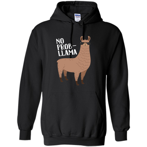 No Prob Llama - Funny Cute Llama Quote Illustration T Shirt