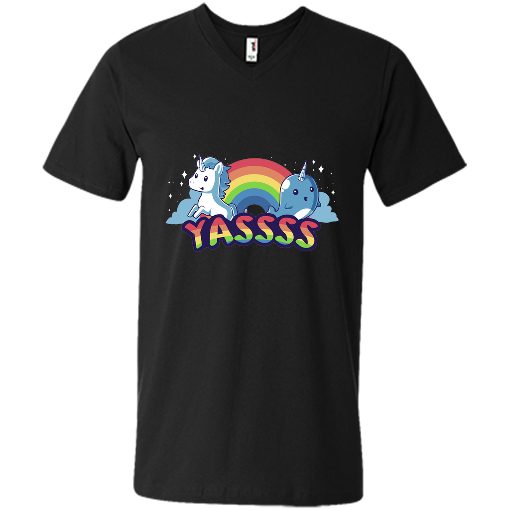 say yasssss-lovely unicorn t shirt