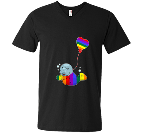 Manatee LGBTQ 2017 Rainbow Gay Lesbian Pride Tshirt