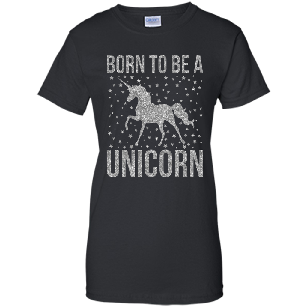 Born To Be a Unicorn Glitter Shirt