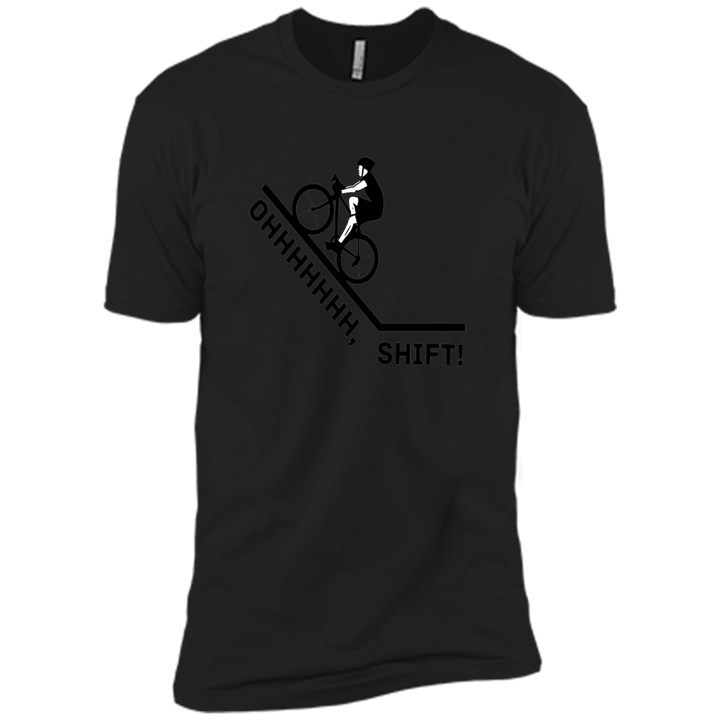 Oh Shift Bicycle Bike Rider Funny T-Shirt