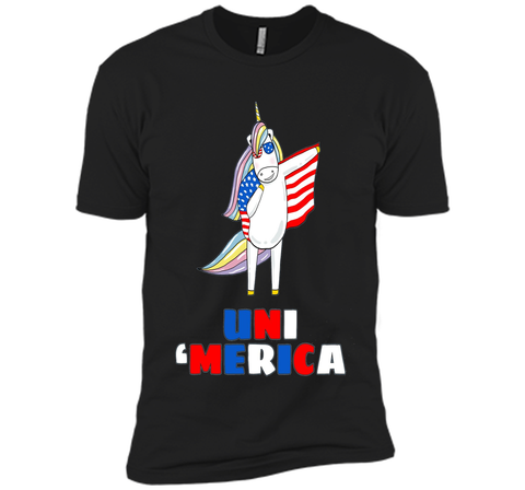 UniMerica 4th Of July Unicorn Ma Memorial Day Funny T-shirt