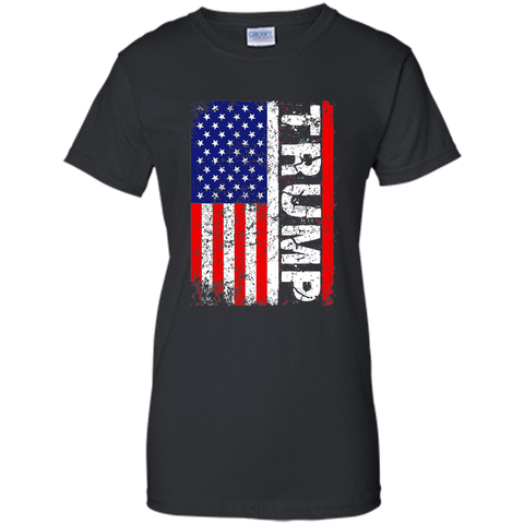 Trump USA Flag T- Shirt 2016