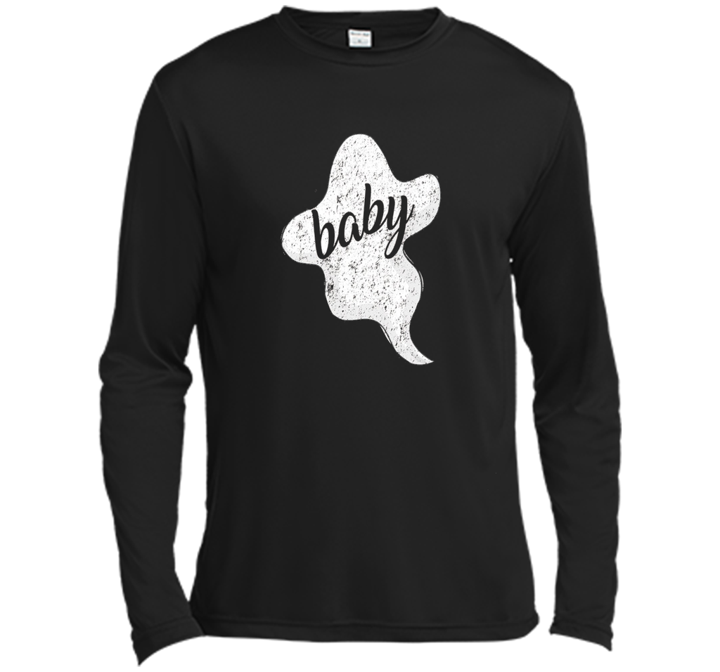 Baby Ghost Halloween T Shirt Long Sleeve Moisture Absorbing Shirt