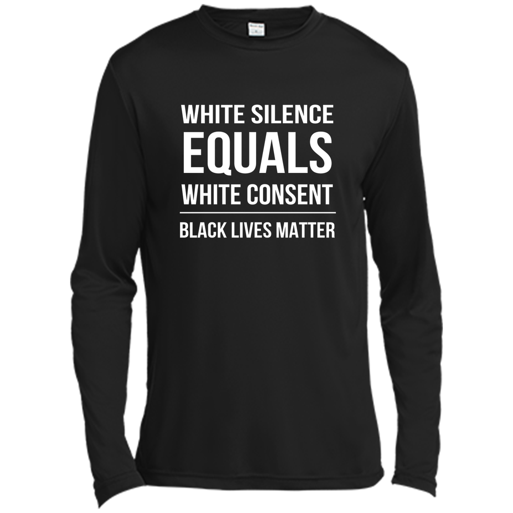 White Silence = White Consent Black Lives Matter T-Shirt