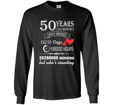 Anniversary Gift 50th T-Shirt 50 Years Wedding Marriage Gift