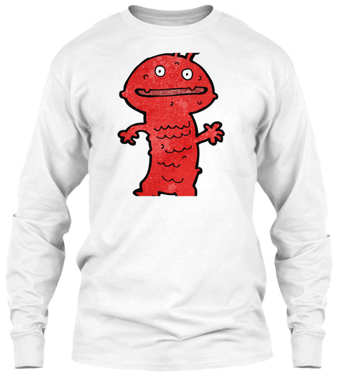 cartoon funny little monster