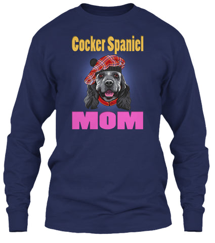 Funny Smiling Dog Mom American Cocker Sp