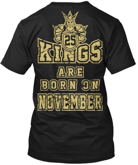 KINGS ARE BORN ON NOVEMBER 25 BIRTHDAY