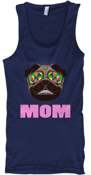 Funny Pug Smiling Mom