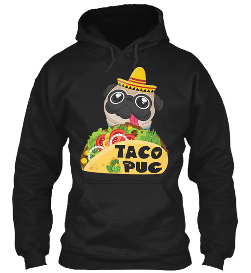 Funny Pet Tees Taco Pug T Shirt
