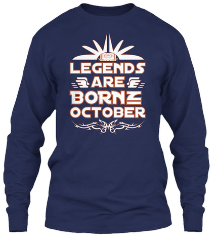 legend are born in October t shirt