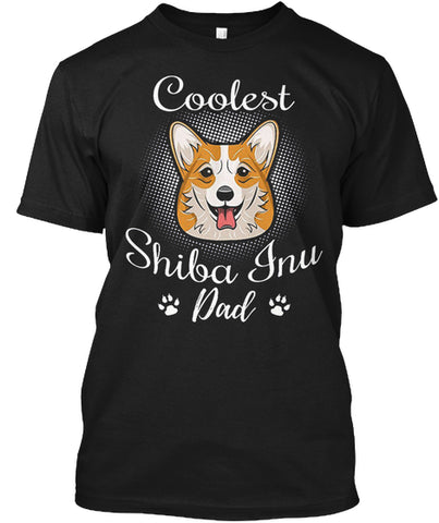 FUNNY COOLEST SHIBA INU DAD PET DOG LOVE