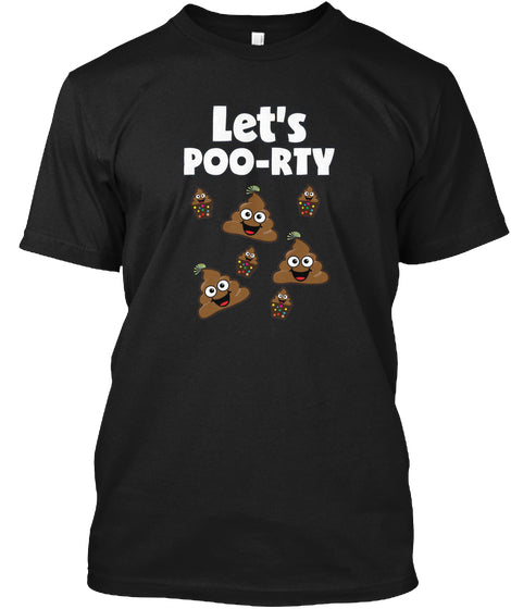 Funny Poop Emoji T Shirt Men and Women