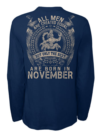THE BEST ARE BORN IN NOVEMBER