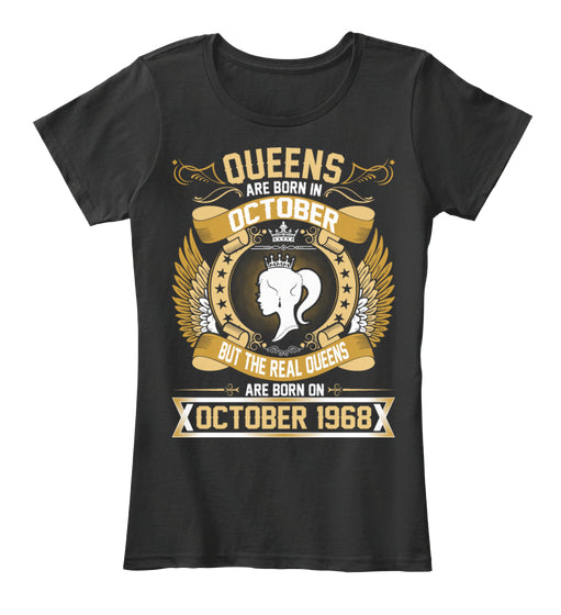 QUEENS ARE BORN IN OCTOBER T Shirt