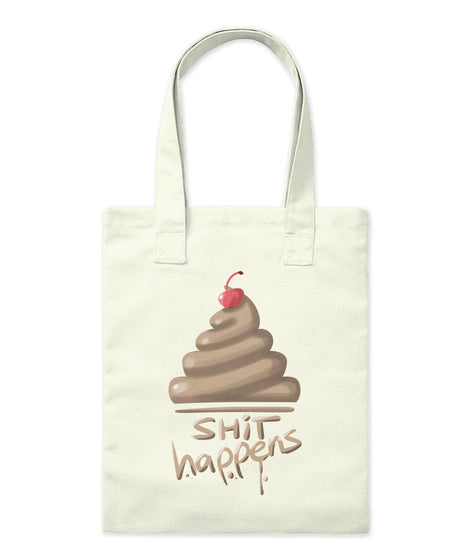 Shit Happens Funy Poop Emoji