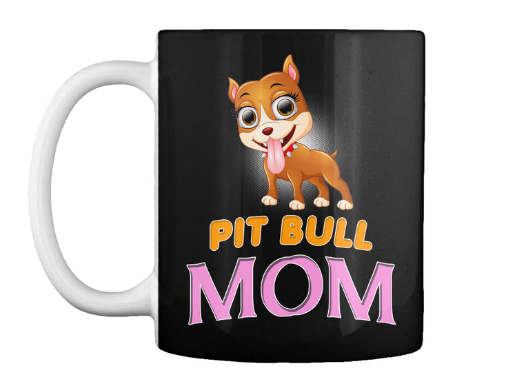 Funny Pit Bull Mom
