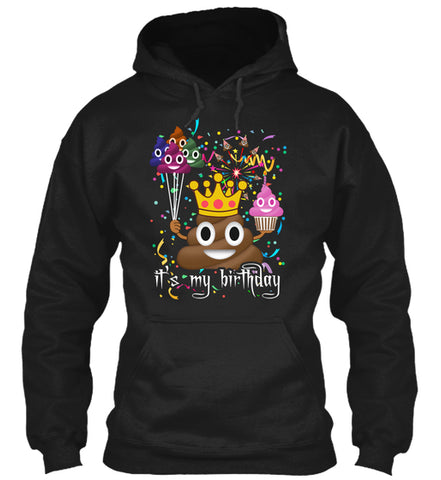 It's My Birthday Poop Emoji T Shirt