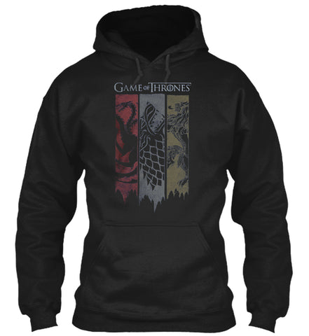 Game of Throness House Banners T-shirt