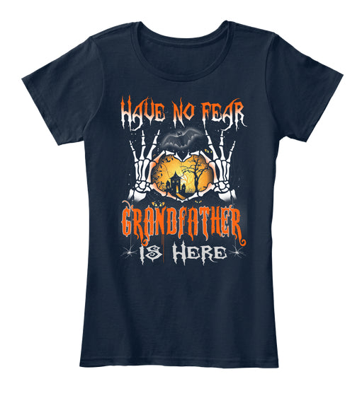 Halloween T Shirt Grandfather is Here