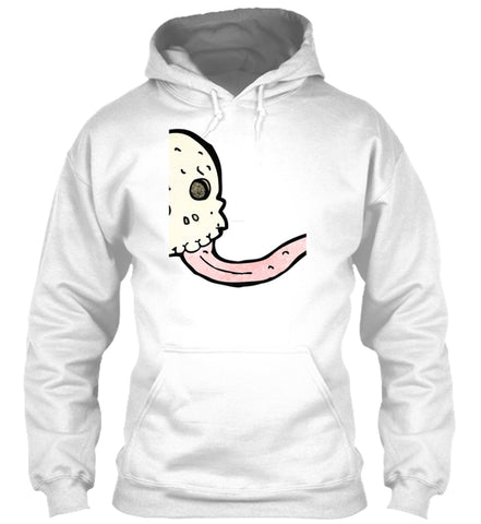 funny cartoon skull