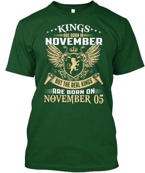 Kings Are Born On November 05 Birthday