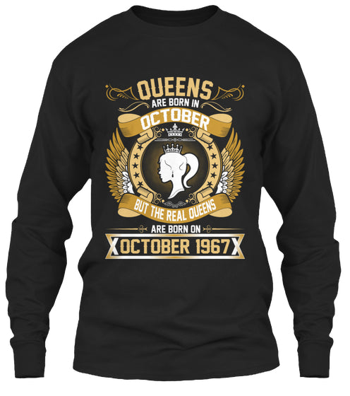 QUEENS ARE BORN IN OCTOBER T Shirt
