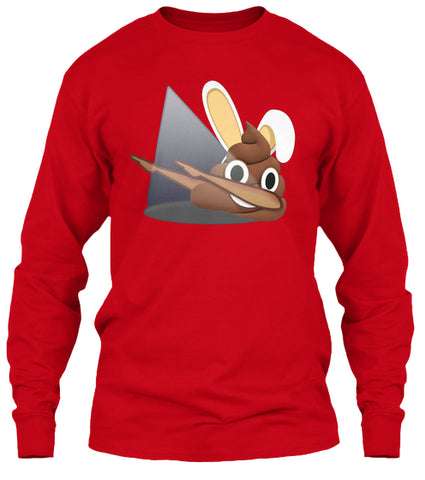 Dabbing Poop Emoji Easters Day TShirt