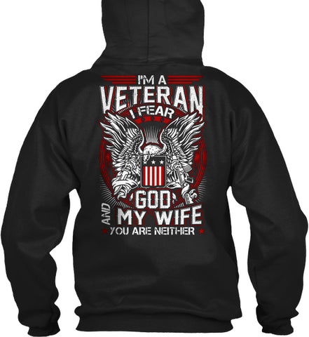 VETERAN AMERICAN GOD MY WIFE