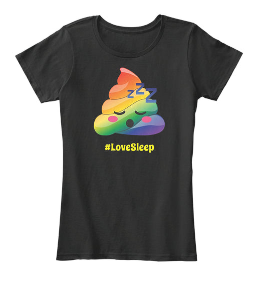 Cute Emoji Rainbow Poop # Love Sleep Zzz